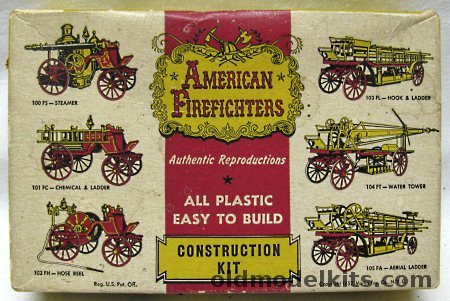 Marlin 1/48 Chemical and Ladder - American Firefighters, 101 FC plastic model kit